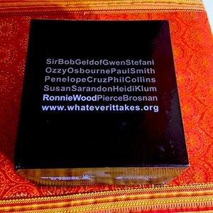 Whatever It Takes Ronnie Wood Rolling Stones Churchill ceramic mug, original box